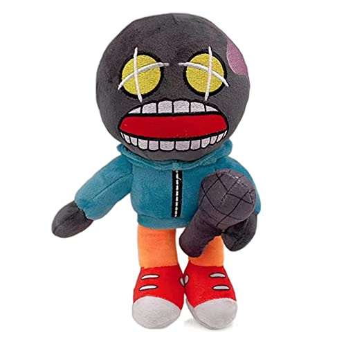 FNF Plush Whitty Peluche 30cm Plush Toy Soft Stuffed Doll, para decoración de Navidad y cumpleaños