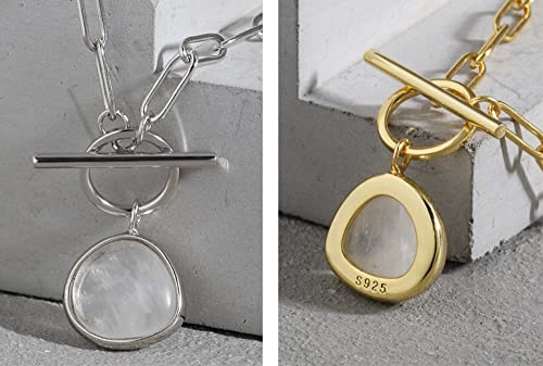 Focisa Collar Colgante Cadena Collares Hombre Mujer Necklace Jewelry Plata De Ley 925 Ctystal Triángulo Circón Pave Colgante Cadena Larga Cz Circón Mujeres Joyería Regalo Oro