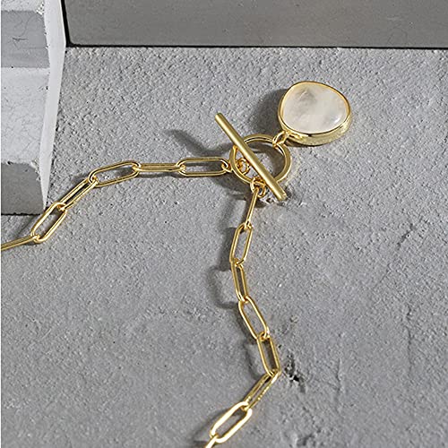 Focisa Collar Colgante Cadena Collares Hombre Mujer Necklace Jewelry Plata De Ley 925 Ctystal Triángulo Circón Pave Colgante Cadena Larga Cz Circón Mujeres Joyería Regalo Oro