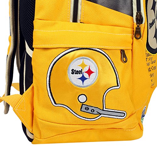 FOCO Pittsburgh Steelers Historic Art Mochila – Versión 2