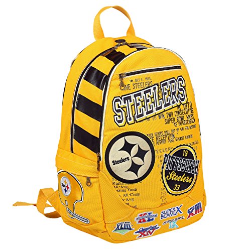 FOCO Pittsburgh Steelers Historic Art Mochila – Versión 2