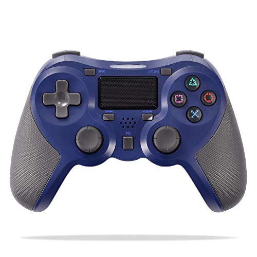 FONCBIEN Controlador Inalámbrico Playstation4, Controlador Inalámbrico Gamepads Manija del Juego Joypad con Los Botones De Activación Playstation 4 y Windows