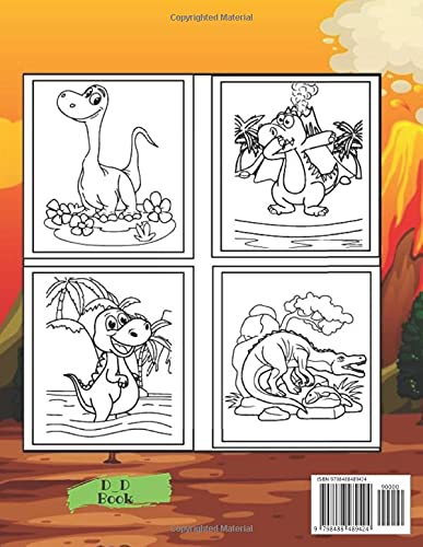 For all kids who love dinosaurs, be able to color the majestic eating dinosaurs , herbivores, roam around in this coloring book (Coloring book for kids & Learn how to write cursive)
