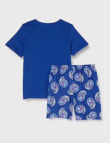 Fortnite Beef Boss Leviathan and Rabbit Raider Boys Short Pyjamas Set Navy Conjunto de Pijama, Azul Marino, 10-11 Años para Niños