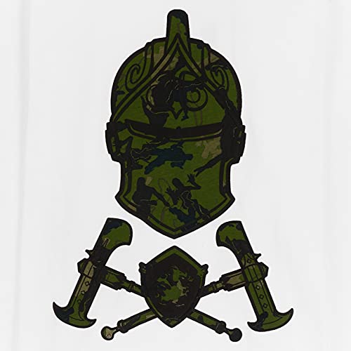 Fortnite Camisetas Niño De Manga Larga, Ropa para Gamers De Algodón con Originales Estampados, Regalos para Niños y Adolescentes 7-14 Años (Blanco, 11-12 años)