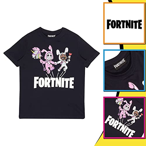 Fortnite El Problema Conejito Camiseta de Las Muchachas Armada 140 | Regalos PS4 PS5 Xbox PC Gamer, Tween School Girls Juego Top, Ropa para niños, Idea del Regalo de cumpleaños de los niños
