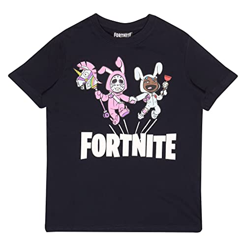 Fortnite El Problema Conejito Camiseta de Las Muchachas Armada 140 | Regalos PS4 PS5 Xbox PC Gamer, Tween School Girls Juego Top, Ropa para niños, Idea del Regalo de cumpleaños de los niños