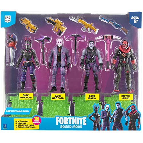 Fortnite FNT0649 Squad Mode 4-Figure Pack-Dark Legends-Series 5