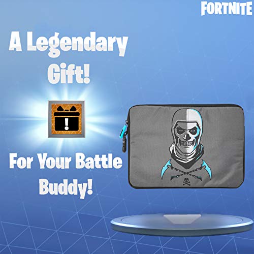 Fortnite Funda Tablet Niños, Funda Tablet Infantil Acolchada Diseño Skull Trooper, Funda Universal para Tablet Portatil hasta 11,6 Pulgadas, Regalos para Niños y Adolescentes