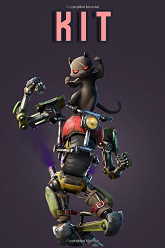Fortnite : Kit (Action) notebook: lined notebook