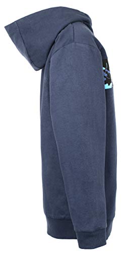 Fortnite - Sudaderas con capucha para niño - Sudadera Fortnite - Sudadera 100% Algodón Marino - Regalos Fortnite para niños - Regalos para jugadores - Azul marino, azul marino, 9-10 Years