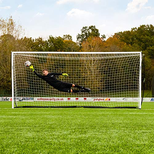FORZA Proflex Portería de Fútbol ‘Pop-Up’ | Postes Plegables & Portátiles [7 Tamaños] (5m x 2m)