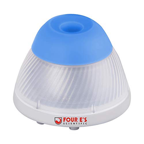 Four E'S Scientific Mini Vortex - Mezclador de esmalte de uñas, con modo táctil, para pintauñas, tatuajes, Warhammer Age, pintura de miniaturas y artistas de aerógrafos