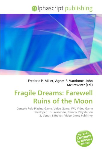 Fragile Dreams: Farewell Ruins of the Moon: Console Role-Playing Game, Video Game, Wii, Video Game Developer, Tri-Crescendo, Namco, PlayStation 2, Venus