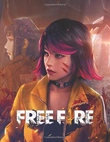 Free Fire: Garena free fire notebook 100 lined pages size 8.5×11 (Vol)