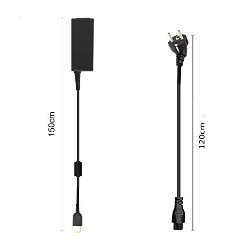 FSKE 90W 20V 4.5A ADLX65NDC3A ADLX90NLC3A ADLX65SLC2A Cargador del Ordenador Portátil para Lenovo V110 L440 X240 T470S AC Adaptador, Notebook EUR Power Supply,11 * 5.0mm
