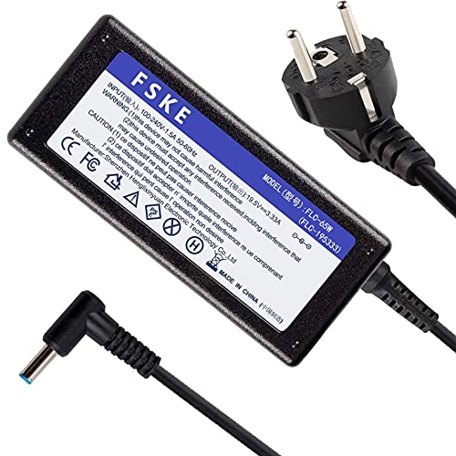 FSKE® Adaptadores HP, Cargadores para HP 19.5V 3.33A 65W Connector: 4.5 * 3.0mm