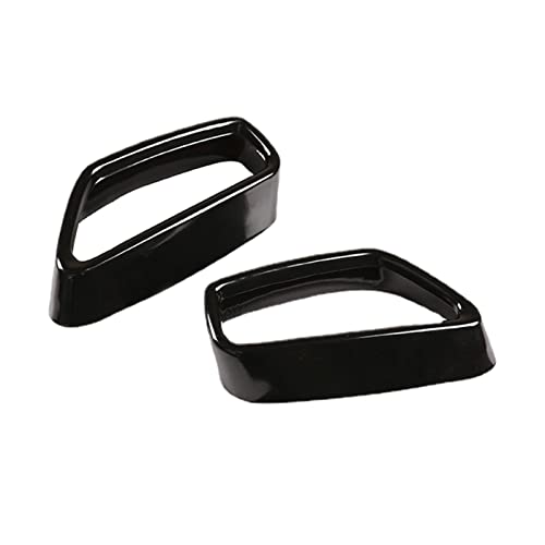 FSLLOVE Colector de Escape de Acero Inoxidable Tapa de la tubería del silenciador de Escape Trasero Ajuste for B-M-W 5 G30 G38 Negro Fuerte y Robusto