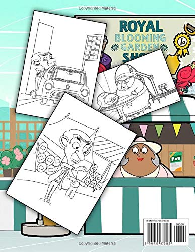 Fun 'N' Joy! - MR.Bean Coloring Book: Funny Mr Bean Coloring Pages - Awesome Gift for Kids - Birthday Gift for Son Daughter