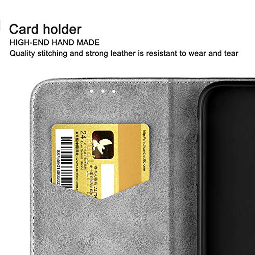 Funda Apple iPhone X con Tapa, Ranuras para Tarjetas, Cierre magnético, Funda de piel PU para iPhone X 5,8 pulgadas