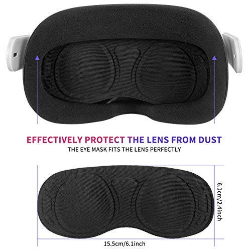 Funda Estuche para Oculus Quest & Oculus Quest 2 & Oculus Quest 2 Elite Strap Auriculares Gafas de Realidad Virtual,Caja Cubrir rígido de EVA Bolso de protección de Viaje Caso Bolsa(Gray)