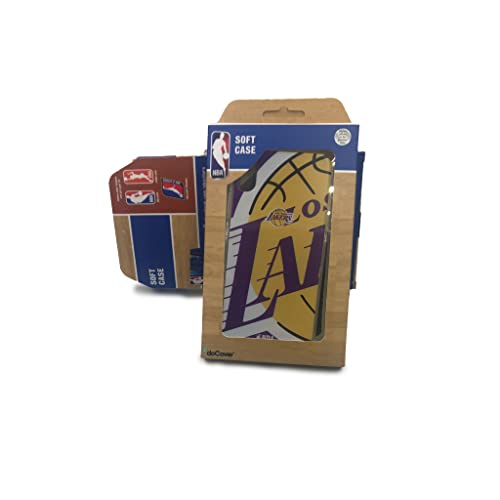 Funda Móvil para Xiaomi Redmi Note 10 5G de NBA Los Angeles Lakers. Producto Oficial. Carcasa móvil Basket. Silicona Gel Flexible