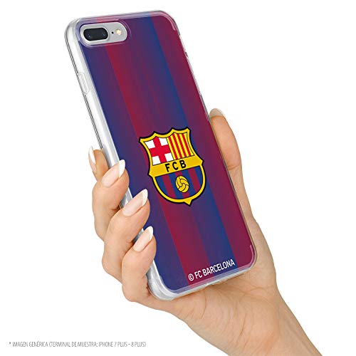 Funda para iPhone 11 del Barcelona para Proteger tu móvil. Carcasa para Apple de Silicona Flexible con Licencia Oficial de FC Barcelona.