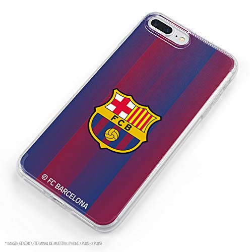 Funda para iPhone 11 del Barcelona para Proteger tu móvil. Carcasa para Apple de Silicona Flexible con Licencia Oficial de FC Barcelona.