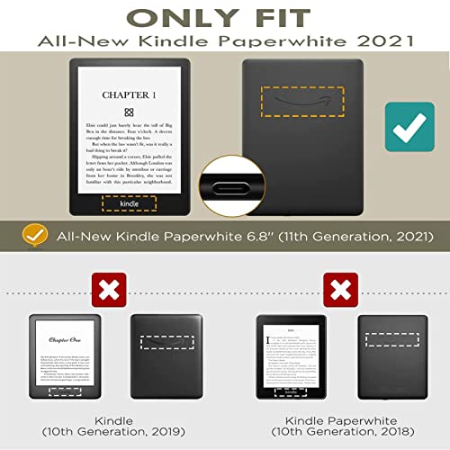 Funda para Kindle Paperwhite de 6,8 "(11a generación-2021) Jc Vilnius Lituania 20 de Agosto de 2020 Colorido Auto Sleep / Wake Funda Kindle Impermeable Ultrafina Funda de Microfibra Suave para Pared