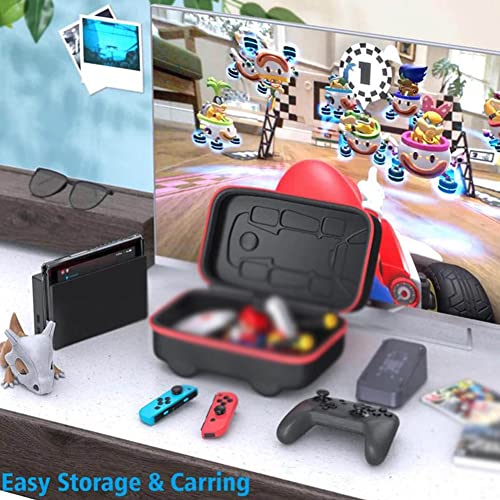 Funda Protectora Portátil Portátil con Estuche Portátil Compatible con Nintendo Switch Mario Kart Live Portable Viajes Accesorios De Viaje