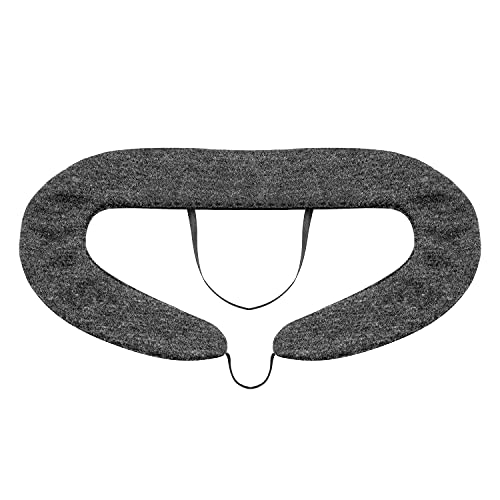 Fundas para auriculares Oculus Quest 2 Gen VR de algodón lavable e higiénico, 2 piezas (gris)