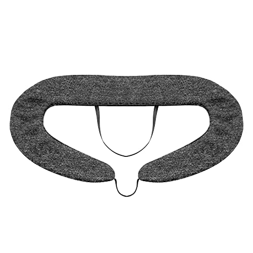 Fundas para auriculares Oculus Quest 2 Gen VR de algodón lavable e higiénico, 2 piezas (gris)