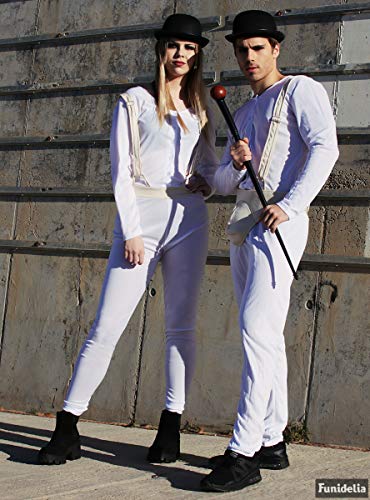 Funidelia | Disfraz de La Naranja Mecánica Oficial para Mujer Talla M ▶ Clockwork Orange, Drugo, Películas & Series - Color: Naranja - Licencia: 100% Oficial