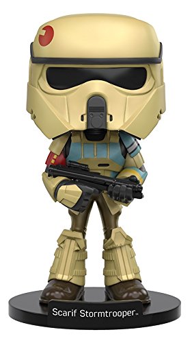 Funko 11384 Star Wars 11384 "Wobbler Rogue One Scarif Stormtrooper Figure