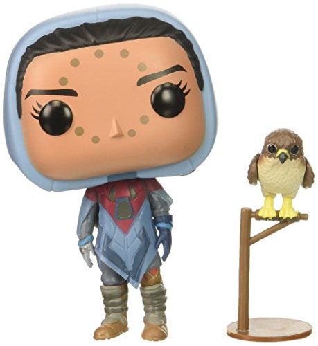Funko 30106 Destiny 30106 Games Hawthorne with Hawk Pop Vinyl Figure, Multicolor