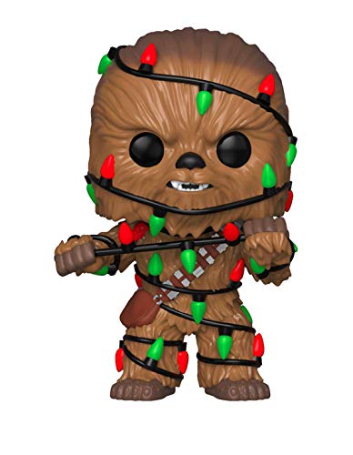 Funko 33886 POP Bobble: Star Wars: Holiday Chewbacca w/ Lights