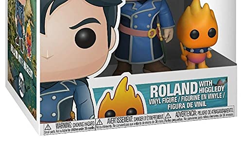 Funko - Games: Ni No Kuni Roland W/ Higgledy Figura Coleccionable de Vinilo, Multicolor (Funko 27016)