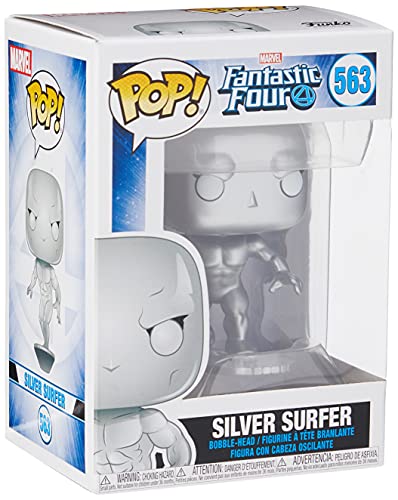 Funko- Pop Marvel: Fantastic Four-Silver Surfer Collectible Toy, Multicolor (44992)