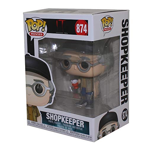 Funko- Pop Movies: IT 2-Shop Keeper (Stephen King) Other License Balloon 12 Collectible Toy, Multicolor (45657)