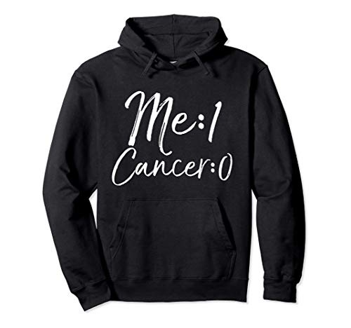 Funny Cancer Survivor Gift Cute Remission Celebration Quote Sudadera con Capucha