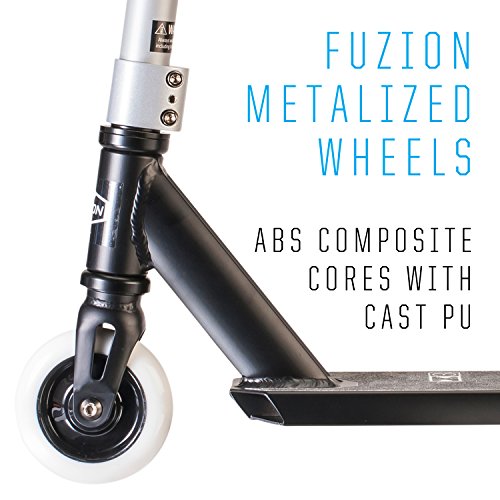 Fuzion X-3 Patinete Pro Scooters Freestyle - Patinetes Freestyle (2018 Negro)