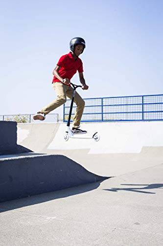 Fuzion X-5 Pro Scooters - Scooter de Truco - Scooter para Principiantes para niños de 8 años en adelante, Calidad Freestyle Kick Scooter para niños y niñas (Blanco)