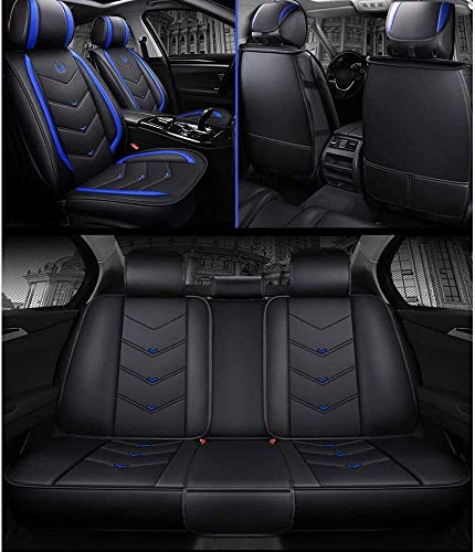 FWC Juego De Fundas para Asiento De Coche, 9 Piezas, Negro, para Forester Legacy Outback XV F, Pace E, Pace I? Pace Xe Xf Xj GS Gs300 Gx 470 Nx Nx300H RX 200300350460470570 (Rojo).