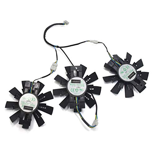 GA92S2U - Ventilador de refrigeración para tarjeta gráfica Zotac GTX 1070/1080/1070 Ti Extreme (1 unidad)