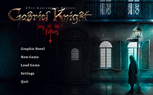 Gabriel Knight: Sins of the Fathers 20th Anniversary Edition