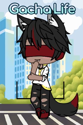 Gacha Life Notebook: Gacha Life Notebook White Paper Blank Journal with Black Cover Medium Size 6'' x 9'' with 110 Pages Makes A Wonderful Gifts For Love Ones