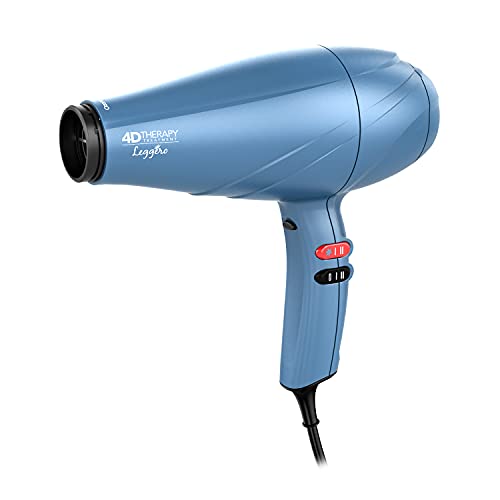 Gama Italy Professional Leggerio Ion 4D Therapy - Secador de pelo, 2400 W de potencia