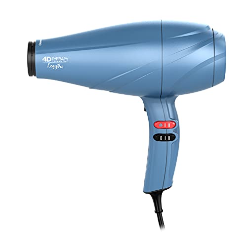 Gama Italy Professional Leggerio Ion 4D Therapy - Secador de pelo, 2400 W de potencia
