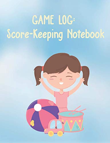 Game Log: Simple Gaming Log book for Family Games | Blank Score Sheets to keep and track your history and scoring of all your ... Notebook | Family Game Journal Logbook