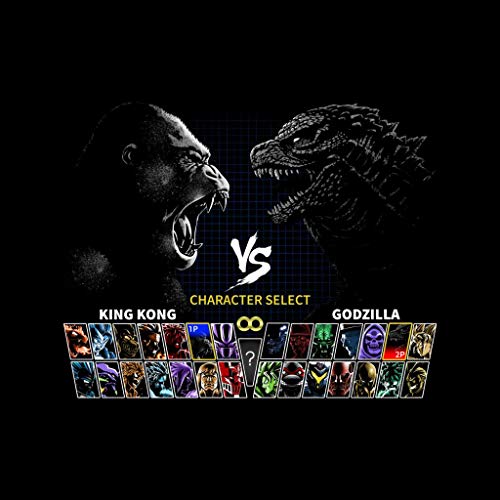 Game Menu King Kong Vs Godzilla Kid's T-Shirt